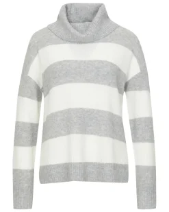 Strickpullover mit Streifen Janina, Rollkragen-KiK Onlineshop Shop