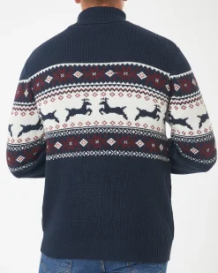 Strickpullover mit winterlichem Muster X-Mail, Rollkragen-KiK Onlineshop Online