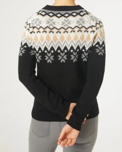 Strickpullover Norwegermuster Janina, Rundhalsausschnitt-KiK Onlineshop Best Sale