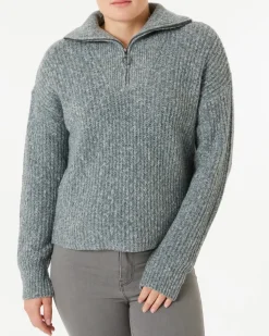 Strickpullover Troyer Janina, Stehkragen-KiK Onlineshop Discount