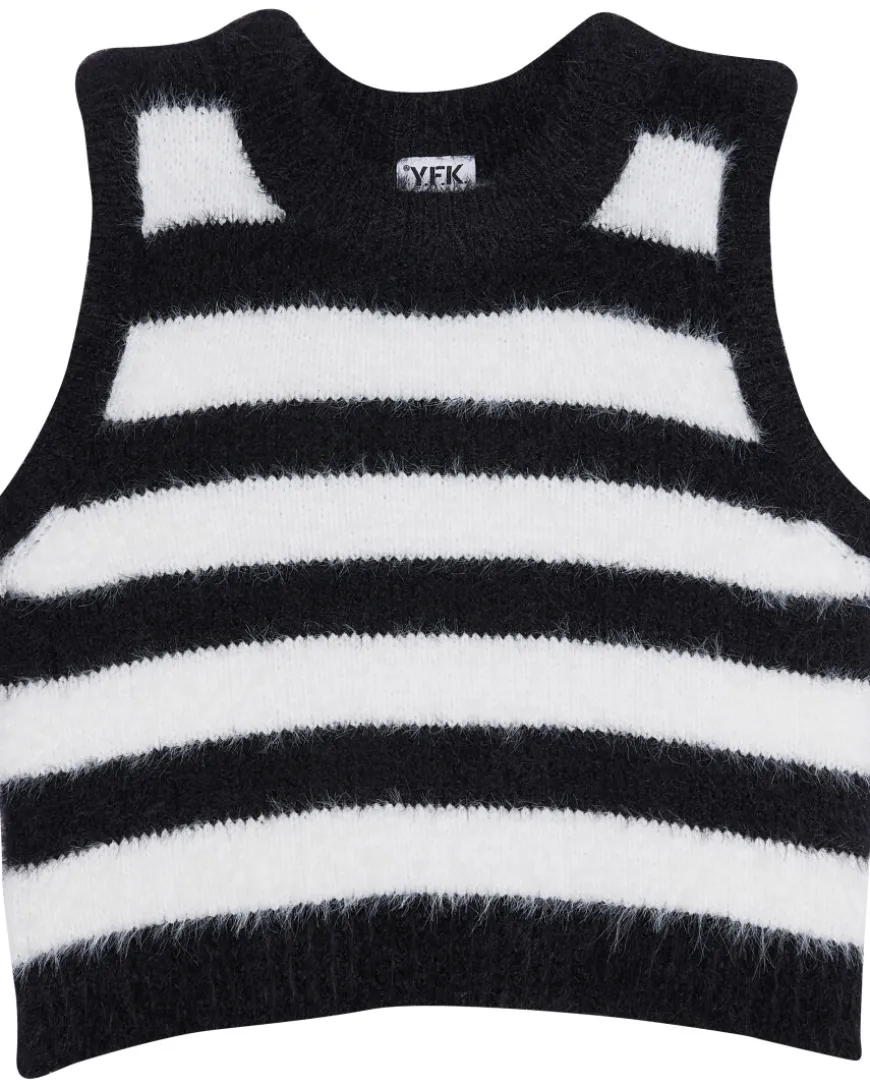 Strick-Pullunder Y.F.K., Rundhalsausschnitt-KiK Onlineshop Online