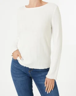 Strickshirt in Janina, Rundhalsausschnitt-KiK Onlineshop Sale