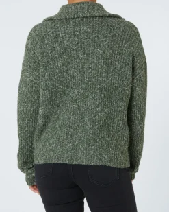 Stricktroyer in Melange Janina, Reißverschluss-KiK Onlineshop Hot