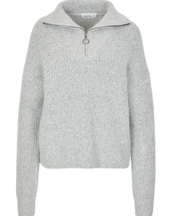 Stricktroyer in Melange Janina, Reißverschluss-KiK Onlineshop Hot