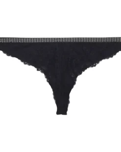 String mit Strasssteinen Janina, Spitze und Mesh-KiK Onlineshop Shop