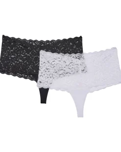 String Pantys aus Spitze 2er-Pack, Janina-KiK Onlineshop Cheap
