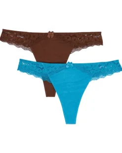 Strings mit Schleifen 2er-Pack, Janina-KiK Onlineshop Sale