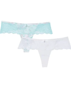 Strings mit Spitze 2er-Pack, Janina-KiK Onlineshop Outlet