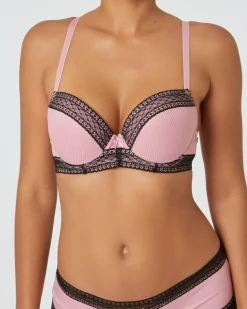 Strukturierter Push-up-BH Janina, verstellbare Träger-KiK Onlineshop Sale