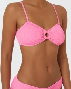 Strukturiertes Bikini-Oberteil Janina, abnehmbare Träger-KiK Onlineshop Clearance