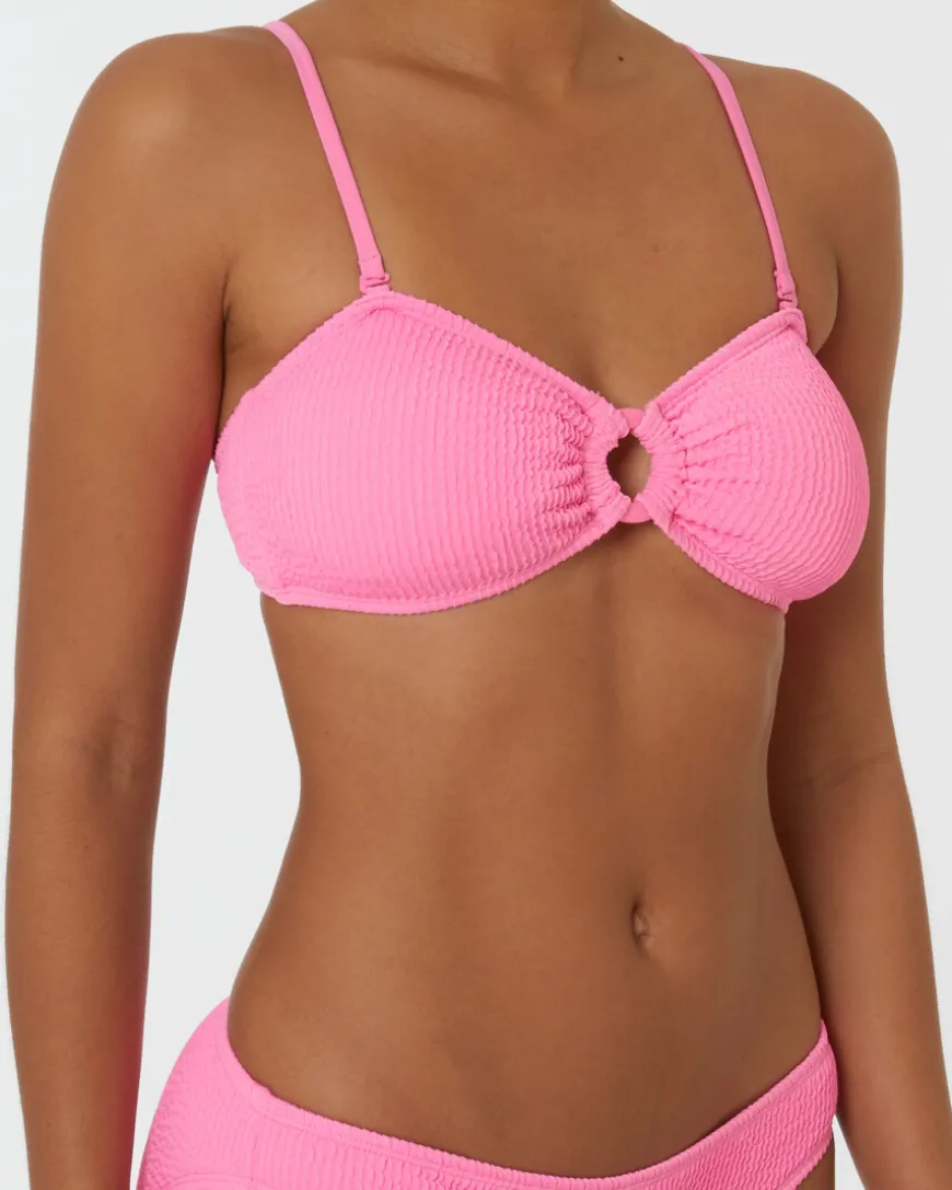 Strukturiertes Bikini-Oberteil Janina, abnehmbare Träger-KiK Onlineshop Clearance