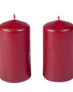 Stumpenkerzen Weihnachten 2er-Pack, ca. 4,8 x 9 cm-KiK Onlineshop Best Sale