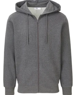 Sweatjacke in Melange X-Mail, Kapuze-KiK Onlineshop New