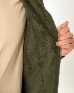 Sweatjacke mit Teddyfell X-Mail, Kängurutasche-KiK Onlineshop Best Sale