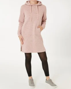 Sweatkleid in Melange Janina, Kapuze-KiK Onlineshop Best