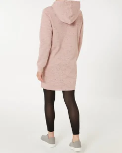 Sweatkleid in Melange Janina, Kapuze-KiK Onlineshop Best