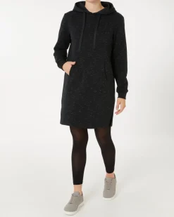 Sweatkleid in Melange Janina, Kapuze-KiK Onlineshop Best Sale