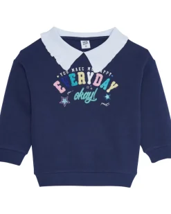Sweatshirt mit Kragen Rippbündchen-KiK Onlineshop Store