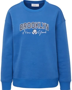 Sweatshirt mit Rippbündchen Janina, Rundhalsausschnitt-KiK Onlineshop Fashion