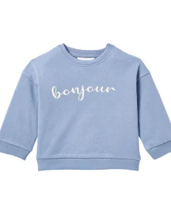 Sweatshirt Schriftzüge Ergee, Schulterknöpfe-KiK Onlineshop Discount