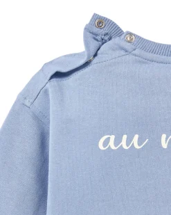 Sweatshirt Schriftzüge Ergee, Schulterknöpfe-KiK Onlineshop Discount