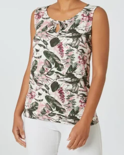 Tanktop aus Viskose Janina, Rundhalsausschnitt-KiK Onlineshop Online