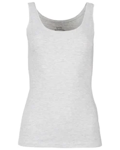 Tanktop in Melange Janina, Rundhalsausschnitt-KiK Onlineshop New