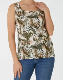 Tanktop Janina, Palmenblätter-KiK Onlineshop Store