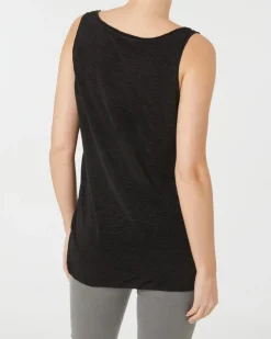 Tanktop mit Schriftzug Janina, Tunnelzug am Saum-KiK Onlineshop Discount