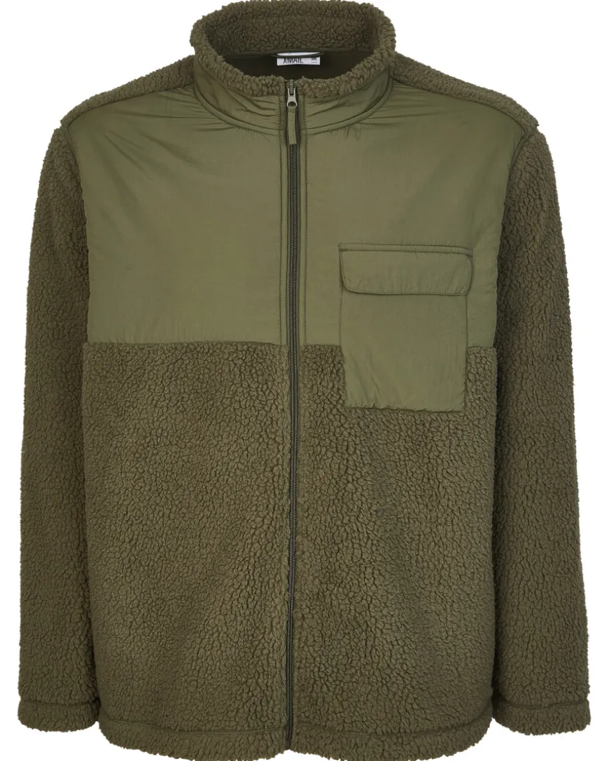 Teddyfleecejacke X-Mail, Seitentaschen-KiK Onlineshop Online