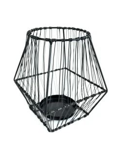 Teelichthalter aus Metall ca. 14 x 14 x 18 cm-KiK Onlineshop Discount