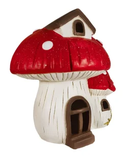 Teelichthalter Pilzhaus ca. 32 x 27,5 x 32 cm-KiK Onlineshop Discount