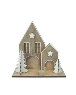Teelichthalter Weihnachten ca. 24 x 9 x 25 cm-KiK Onlineshop Shop