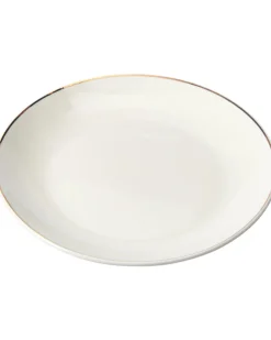 Teller mit goldfarbenem Rand Ø ca. 19,3 cm-KiK Onlineshop Best Sale
