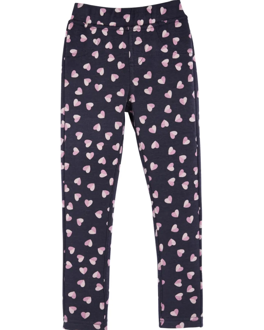 Thermo-Leggings Herzen elastischer Bund-KiK Onlineshop Best