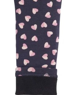 Thermo-Leggings Herzen elastischer Bund-KiK Onlineshop Best
