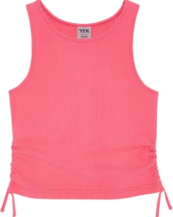 Top in Neonfarbe Y.F.K., Tunnelzug an der Seite-KiK Onlineshop Fashion