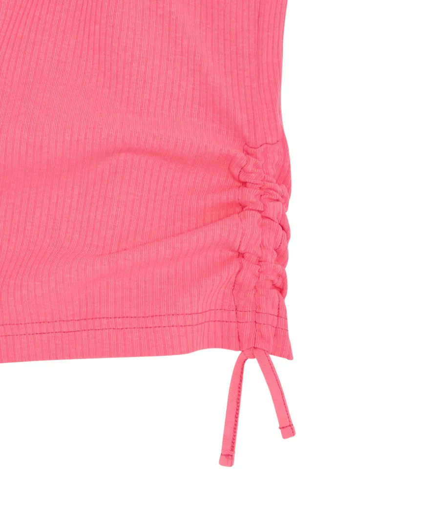 Top in Neonfarbe Y.F.K., Tunnelzug an der Seite-KiK Onlineshop Fashion