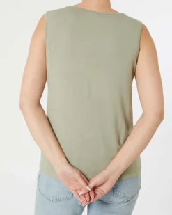 Top mit Spitze Janina, Rundhalsausschnitt-KiK Onlineshop Online