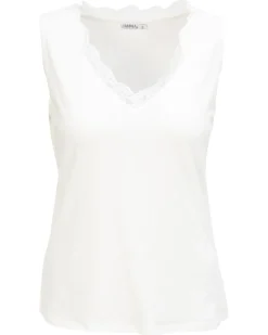 Top mit Spitze Janina, V-Ausschnitt-KiK Onlineshop Cheap
