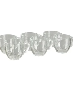 Transparente Kaffeegläser 6er-Pack, ca. 110 ml-KiK Onlineshop Best