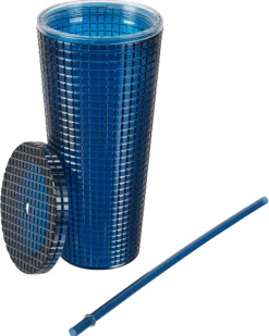 Trinkbecher Diamantoptik ca. 700 ml-KiK Onlineshop Fashion