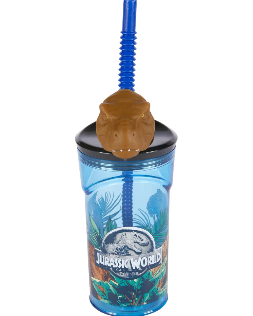 Trinkbecher mit Strohhalm verschiedene Lizenzen, ca. 360 ml-KiK Onlineshop Clearance