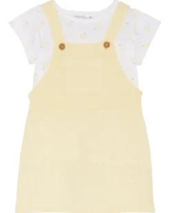 T-Shirt + Musselin-Latzkleid Zitronen Ergee, 2-tlg. Set-KiK Onlineshop Online