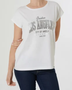 T-Shirt aus Baumwolle Janina, Rundhalsausschnitt-KiK Onlineshop Cheap