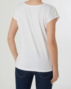 T-Shirt aus Baumwolle Janina, Rundhalsausschnitt-KiK Onlineshop Cheap