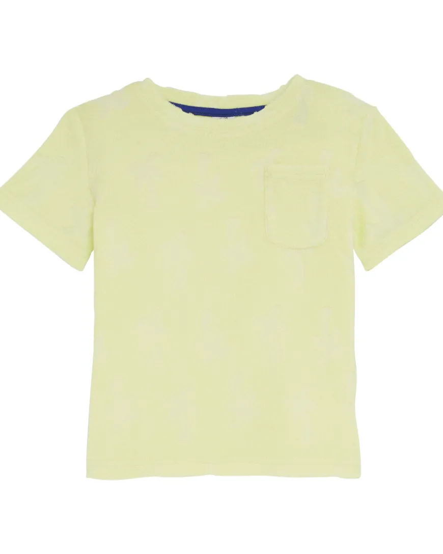 T-Shirt aus Frottee Kiki & Koko, Rundhalsausschnitt-KiK Onlineshop Cheap
