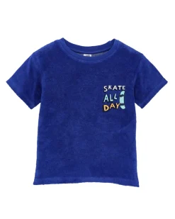T-Shirt aus Frottee Kiki & Koko, Stickerei-KiK Onlineshop Outlet