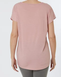 T-Shirt Federn Janina, Rundhalsausschnitt-KiK Onlineshop Discount