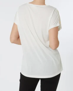 T-Shirt Federn Janina, Rundhalsausschnitt-KiK Onlineshop Best Sale